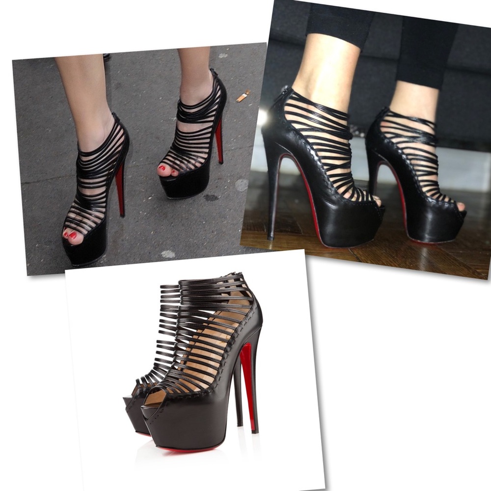 Authentic Louboutin Zoulou 160 Kid Pumps